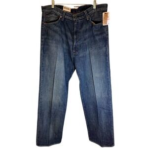 NWT Polo RL Hayden Relaxed Fit Straight Leg Blue Jeans,‎ 40x32, Vintage